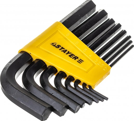 Набор ключей шестигранных STAYER STANDARD 2-10мм, 8 шт. 27405-H8 - изображение 2