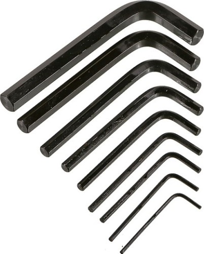 Набор ключей шестигранных Sturm 1045-04-9x9 cr-v, короткие, 9шт. - изображение 2