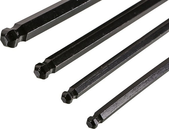 Набор ключей шестигранных Sturm 1045-04-10Bx10 шаровидным наконечником, 10шт. - изображение 4
