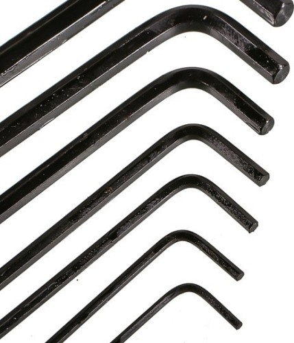 Набор ключей шестигранных Sturm 1045-04-9x9 cr-v, короткие, 9шт. - изображение 4