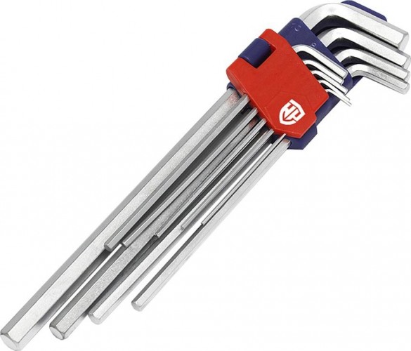 Набор ключей шестигранных WORKPRO WP222005 длинные 9шт. в держателе