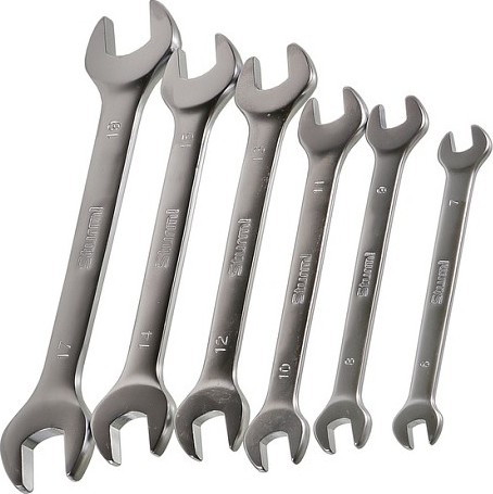 Набор ключей Sturm 1045-01-SS6 (6x7-17х19) 6 предметов - изображение 3