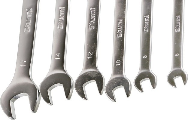 Набор ключей Sturm 1045-01-SS6 (6x7-17х19) 6 предметов - изображение 2