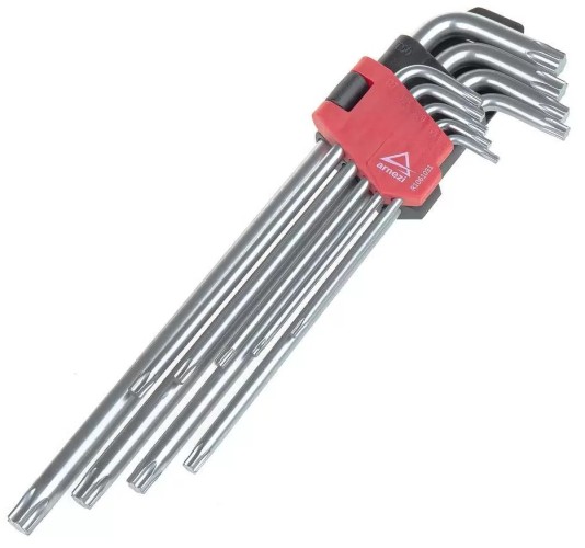 Набор ключей TORX ARNEZI R1061031 длинные 9пр
