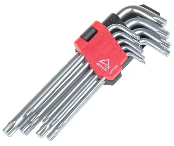 Набор ключей TORX ARNEZI R1061030 9пр