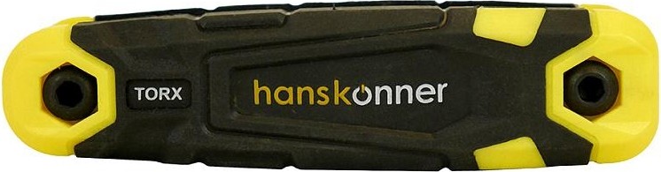 Набор ключей TORX HANSKONNER HK1045-04-8T s2 8шт t9-t40,  кейс - изображение 5