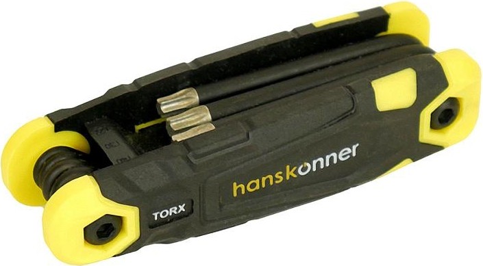 Набор ключей TORX HANSKONNER HK1045-04-8T s2 8шт t9-t40,  кейс