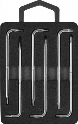 Набор ключей TORX JONNESWAY H09MT06S с центрированным штифтом Т4-9, 6 предметов 047101