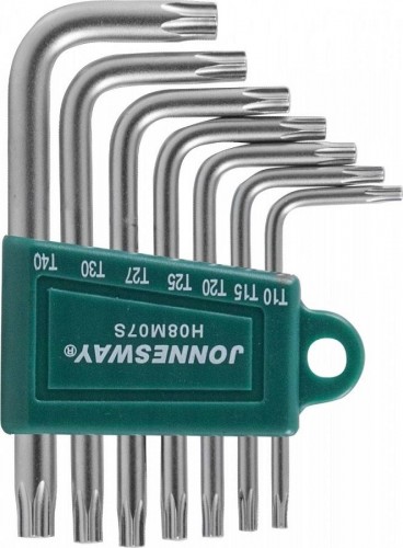 Набор ключей TORX JONNESWAY H08M07S Т10-40, 7 предметов 047099