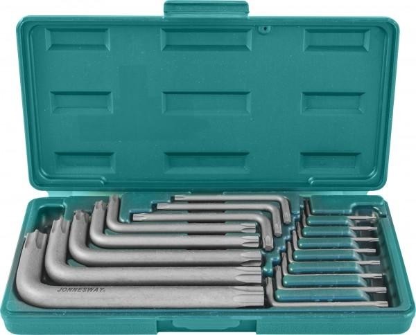 Набор ключей TORX JONNESWAY H0816S Т6-70, 16 предметов 047405 - изображение 2