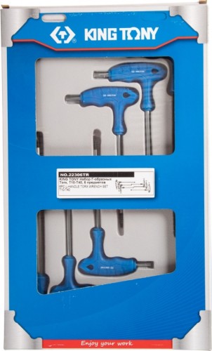 Набор ключей TORX KING TONY 22306PR - изображение 3