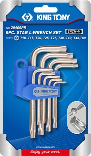 Набор ключей TORX KING TONY 20409PR