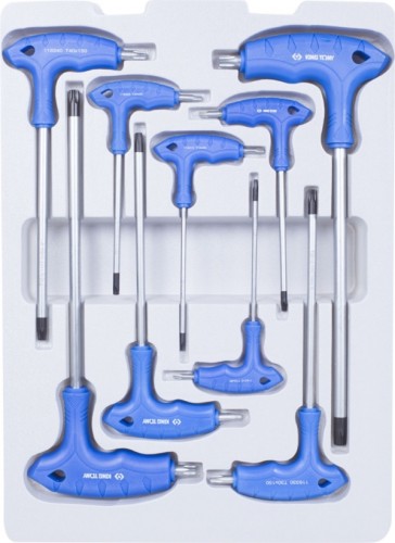 Набор ключей TORX KING TONY 22309TR T10-T50, 9 предметов