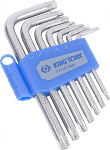 Набор ключей TORX KING TONY 20407PR