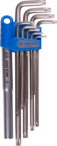 Набор ключей TORX KING TONY 20319PRU T10-T50, длинные, 11 предметов - изображение 2