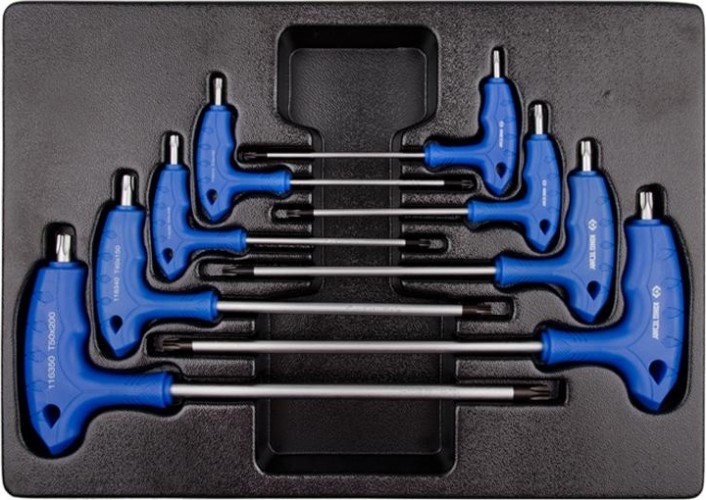 Набор ключей TORX L - образных KING TONY 8 предметов ложемент 9-22308PR 9-22308PR