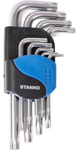 Набор ключей TORX STANKO CS11129S угловых коротких 9шт.