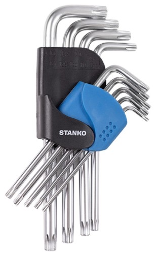 Набор ключей TORX STANKO CS11129L угловых длинных 9шт.