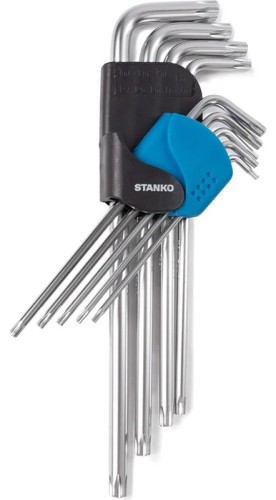 Набор ключей TORX STANKO CS11129XL угловых экстрадлинных 9шт. - изображение 2