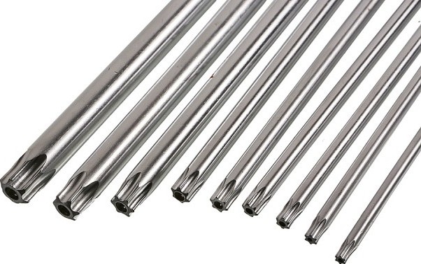 Набор ключей TORX Sturm 1045-04-9x9-TL имбусовые cr-v, t9-t50, длинные, 9шт. - изображение 4