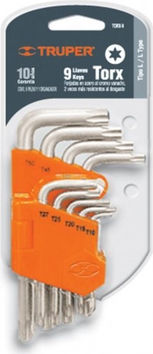 Набор ключей TORX TRUPER TORX-9 15554 - изображение 2