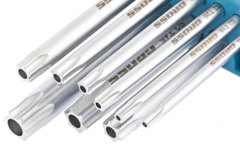 Набор ключей TORX-TT GROSS 16407 T10-T50, 9 предметов - изображение 3