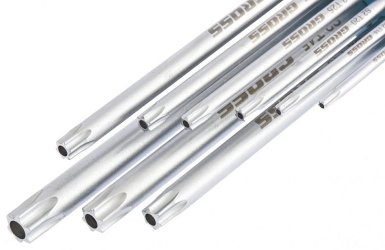 Набор ключей TORX-TT GROSS 16408 T10-T50, 9 предметов - изображение 3