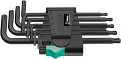 Набор ключей TORX WERA 967 PKL/9 TORX® 9 предметов WE-024242 WE-024242