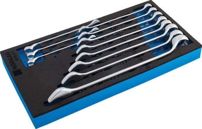 Набор комбинированных изогнутых ключей Norgau тип N7B-011 11 предметов 060223811