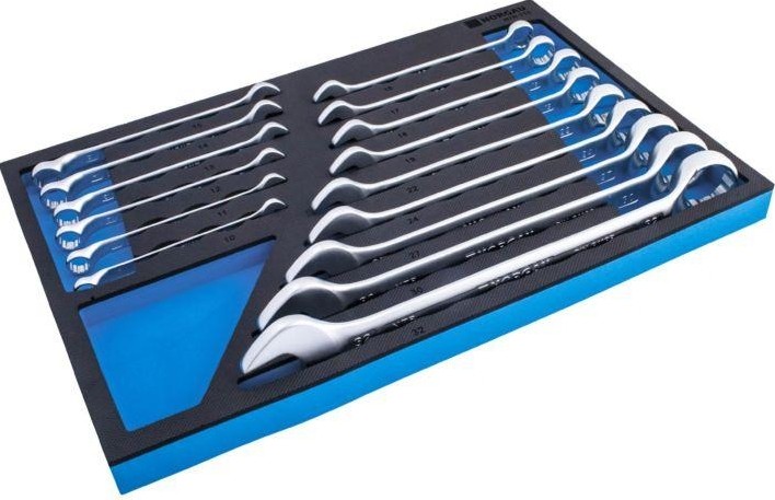 Набор комбинированных изогнутых ключей Norgau тип N7B-215 15 предметов 060223835