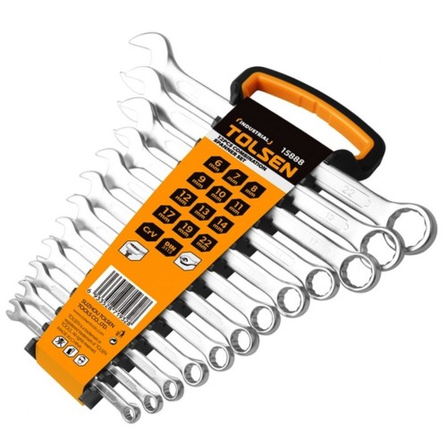Набор комбинированных ключей TOLSEN TT15888 6-22 мм, 12 пр.