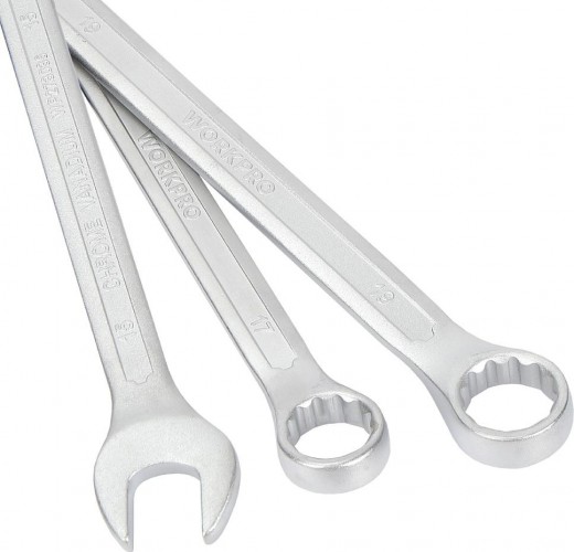 Набор комбинированных ключей WORKPRO WP202502 9шт. (8-19мм) - изображение 3