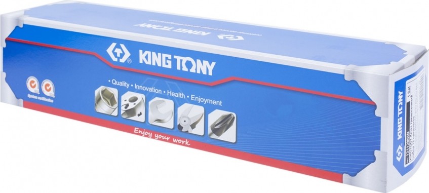 Набор комбинированных ключей с трещоткой KING TONY 12112MRN 12 предметов - изображение 3