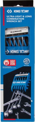 Набор комбинированных ключей KING TONY 12A08MRS 8 пред. - изображение 2