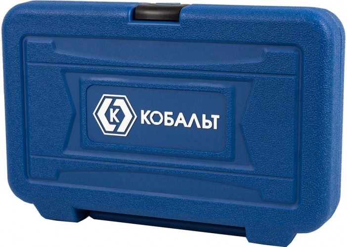 Набор комбинированных ключей Кобальт 020108-07 трещоточных, кейс - изображение 3