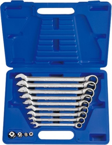 Набор комбинированных ключей с трещоткой KING TONY 13113MR 13 предметов