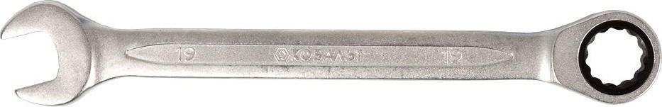 Набор комбинированных ключей Кобальт 020108-07 трещоточных, кейс - изображение 4