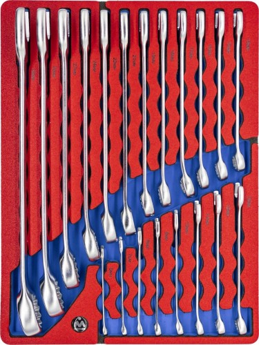 Набор комбинированных ключей в лотке МАСТАК 5-21120 20 предметов