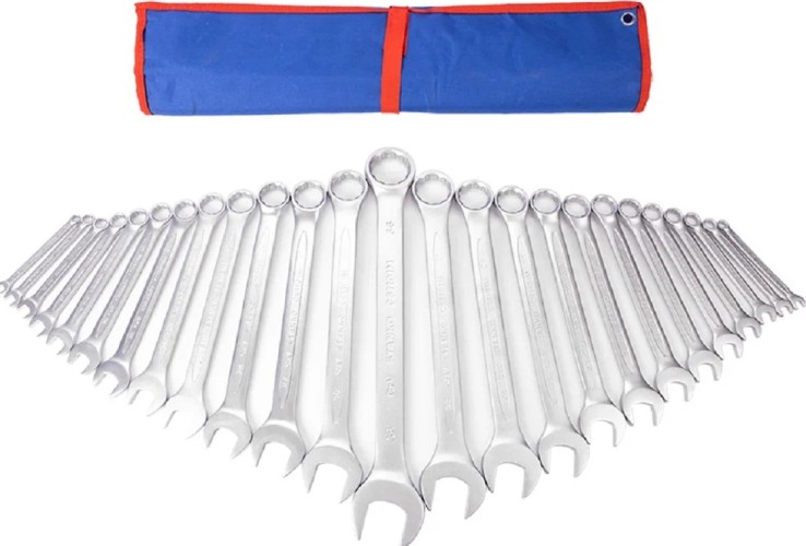 Набор комбинированных ключей STANKO CS111025U 25 предметов (6-36 мм) - изображение 3