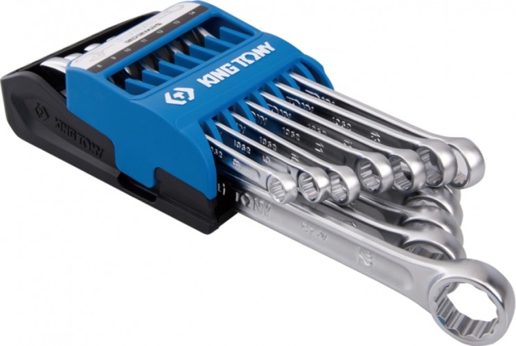 Набор комбинированных ключей KING TONY 8-22 мм 12 предметов 12D12MRS - изображение 3