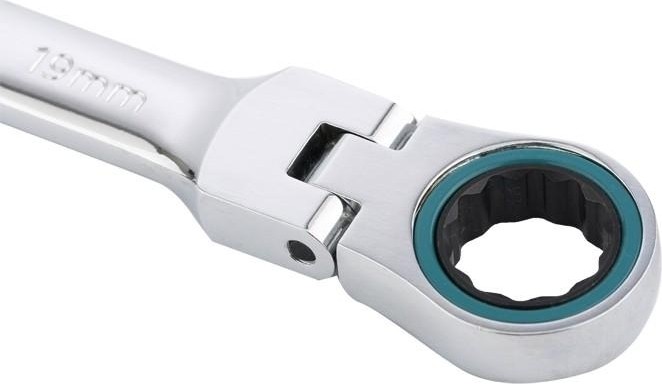 Набор комбинированных ключей с трещоткой GROSS 14891 7 предметов - изображение 3