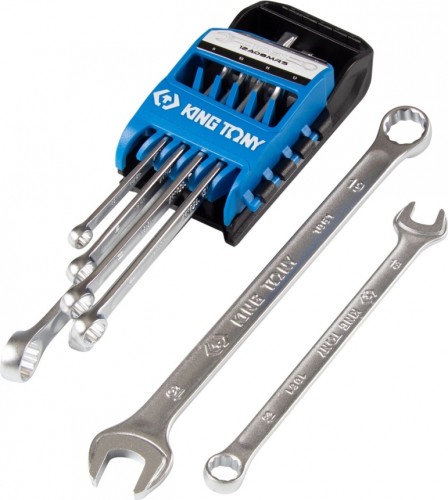 Набор комбинированных ключей KING TONY 12A08MRS 8 пред. - изображение 5