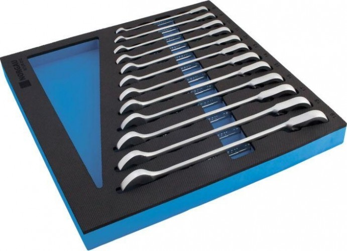 Набор комбинированных трещоточных ключей Norgau тип N7UR-012 с 12 предметов 060249812