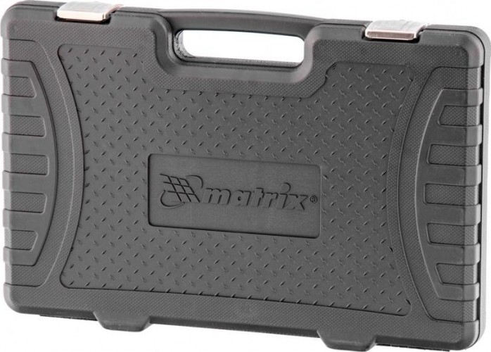 Набор комбинированных трещоточных ключей MATRIX 22 предмета 14799 14799 - изображение 2