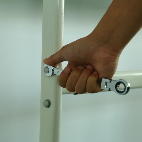 Набор комбинированных трещоточных ключей DEKO RW02 8-17 мм, 6 предметов 065-0550 - изображение 4