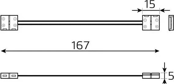 Набор коннекторов GAUSS BT433 basic для led-ленты-10 mm 5050 ip20 - изображение 3