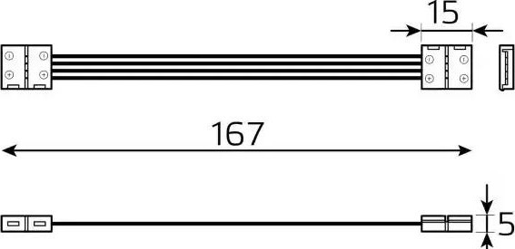 Набор коннекторов GAUSS BT434 basic для led-ленты-5050 12v 10mm ip20 - изображение 3