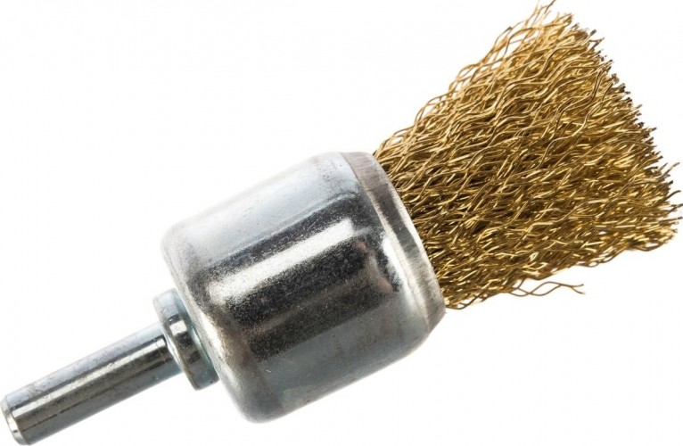 Набор кордщеток ПРАКТИКА  для дрели, мягкие, 3 шт. 773-491 - изображение 2