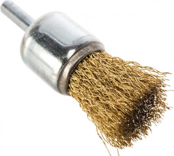 Набор кордщеток ПРАКТИКА  для дрели, мягкие, 3 шт. 773-491 - изображение 3