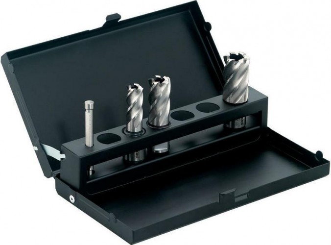 Набор корончатых сверл по металлу 3 шт. METABO Weldon 19 мм 626623000 626623000